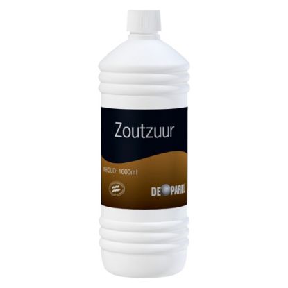 Afbeeldingen van DE PAREL Zoutzuur ECO 1L