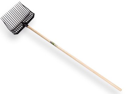 Afbeeldingen van ATLAS Paardenvijgvork kunststof met steel 150X2,8CM