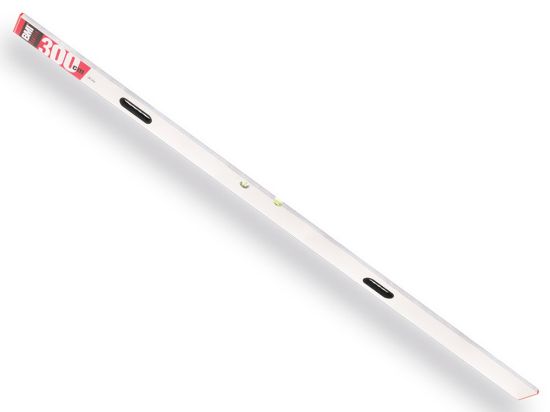 Afbeeldingen van BMI Strijklat met 2 libellen + 2 handgrepen 300CM