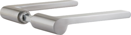 Afbeeldingen van OXLOC Deurkruk L-model Schagen RVS 37-42MM