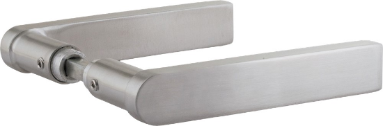 Afbeeldingen van OXLOC Deurkruk L-model Leiden RVS 37-42MM