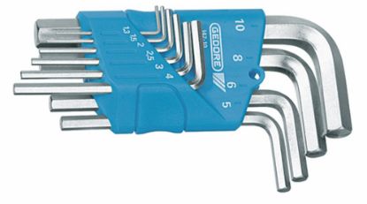 Afbeeldingen van GEDORE Stiftsleutelset H 42-10 - 1,3-10MM 10x
