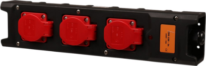 Afbeeldingen van KELFORT Stekkerdoos 3x met deksel NY