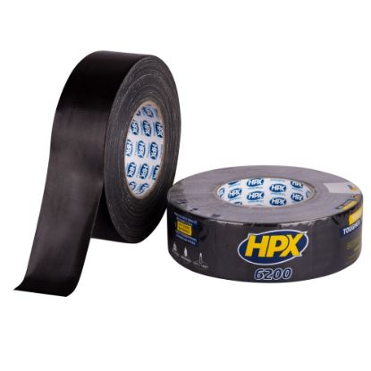 Afbeeldingen van HPX Pantsertape zwart 48MM 50M
