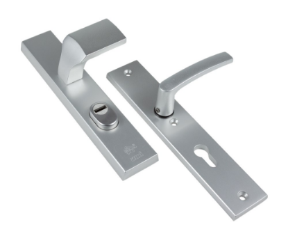 Afbeeldingen van Voordeurgarnituur PC92 KTB recht kruk 332