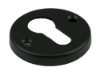 Afbeeldingen van Afdekrozet PC type 3 RH recht zwart