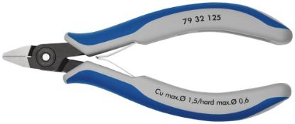 Afbeeldingen van KNIPEX Zijsnijtang elektro PREC 7932125 DIN9654