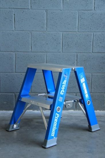 Afbeeldingen van ASC Dubbele trap Premium 2X2 zonder beugel 0,5M stahoogte