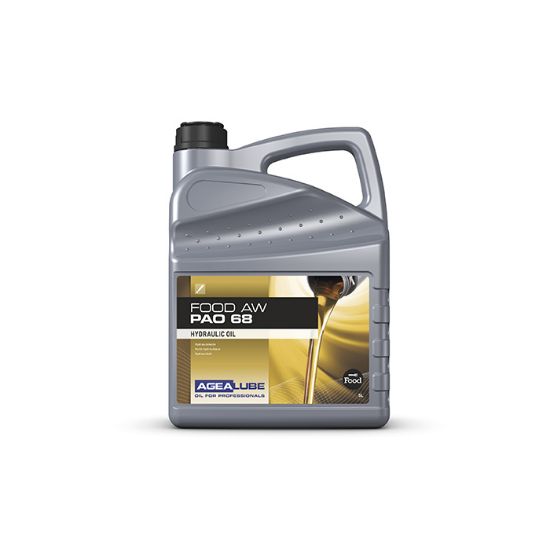 Afbeeldingen van AGEALUBE Hydrauliekolie Food AW PAO 68 5L