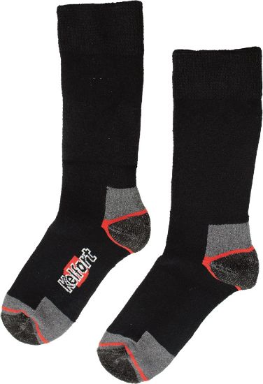 Afbeeldingen van KELFORT Werksok zwart/grijs 3-pack 44-48