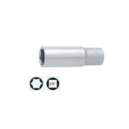 Afbeeldingen van UNIOR Dop ⅜" lang 238/1L6P 12MM