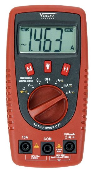 Afbeeldingen van VOGEL Digitale multimeter LED 0-600V