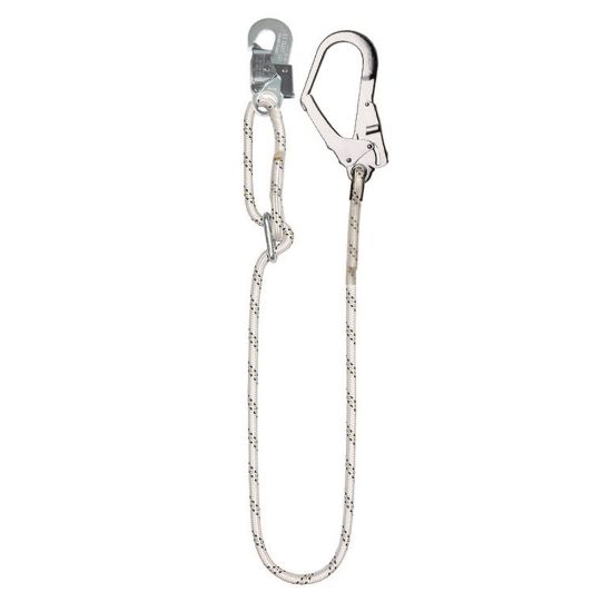 Afbeeldingen van ELLERsafe Verstelbare positioneerlijn LB100 snaphaak/pijphaak 2M