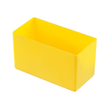 Afbeeldingen van Inzetbakje geel 54X108X63MM