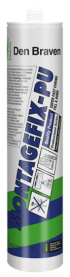 Afbeeldingen van ZWALUW Montagelijm Montagefix-PU beige 310ML