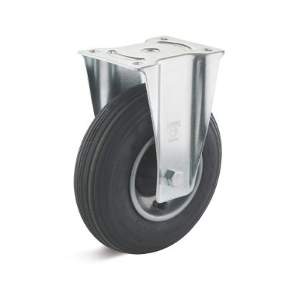 Afbeeldingen van TORWEGGE Bokwiel luchtband met plaat LRS1 230X65MM h=255MM 130kg