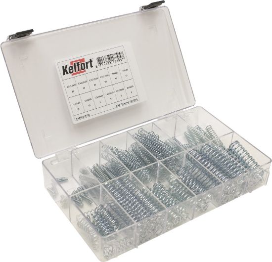Afbeeldingen van KELFORT Assortimentdoos nr.29 drukveren DIN2095 EV