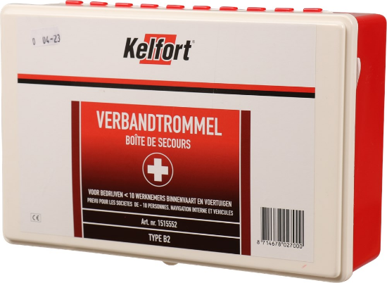 Afbeeldingen van KELFORT Verbandtrommel B2 met klemhouder