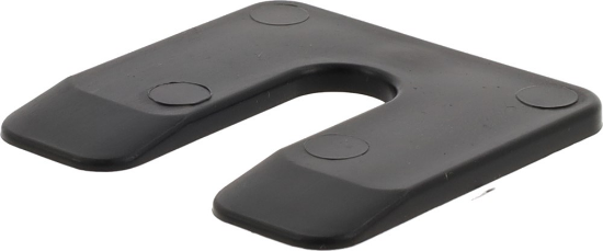 Afbeeldingen van KELFORT Uitvulplaatjes zwart krimp 3MM 231x