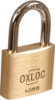 Afbeeldingen van OXLOC Cilinderhangslot EV messing laag 40MM KA4004