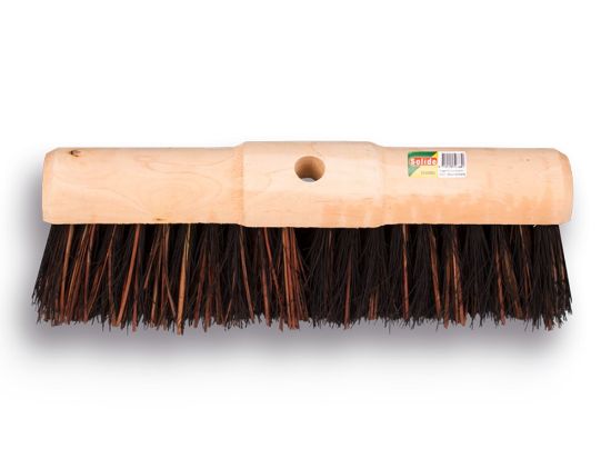 Afbeeldingen van SOLIDE Wegenbouwbezem 45CM oliegedrenkt bassine