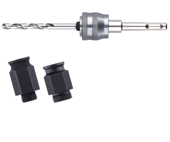 Afbeeldingen van ROTEC Starter-kit Fast-Change t.b.v. gatzaag 528 SDS-Plus HSS-G