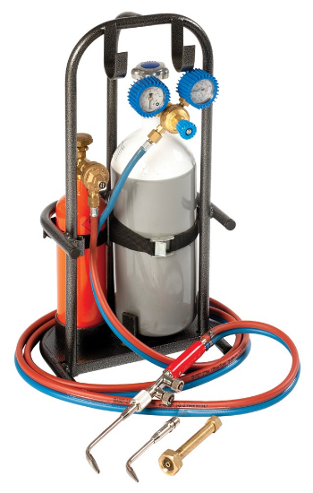 Afbeeldingen van Propaanset Gloor inclusief zuurstof- & propaancilinder