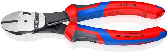 Afbeeldingen van KNIPEX Kracht zijsnijtang 7412180 DIN5749 180MM