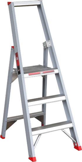 Afbeeldingen van KELFORT Plateautrap enkel oploopbaar 3 treden 72CM