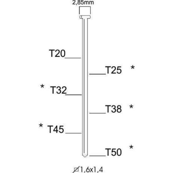 Afbeeldingen van KITPRO BASSO Brads VZ T32 5000x