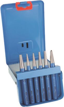 Afbeeldingen van ROTEC Doorslagenset 219 6-delig in metalen cassette