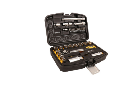 Afbeeldingen van IRONSIDE Dopsleutelset ¼"+⅜" 34x