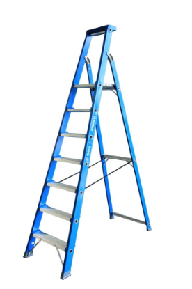 Afbeeldingen van ASC Bordestrap Premium 7 treden 1,75M stahoogte