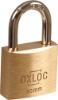 Afbeeldingen van OXLOC Cilinderhangslot EV messing laag 30MM KD30