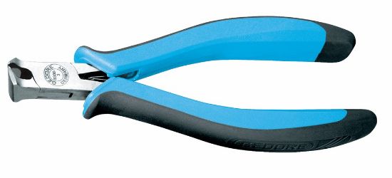 Afbeeldingen van GEDORE Elektronica-zijsnijtang 8308-3 ESD 55° gebogen 135MM