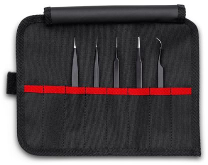 Afbeeldingen van KNIPEX Pincet universeel set ESD 920001 5x