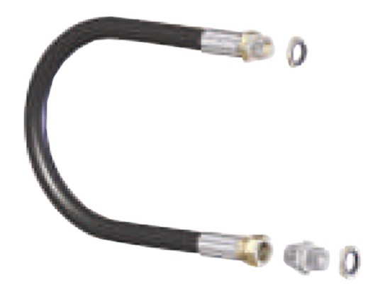 Afbeeldingen van Inlet-slang LU/WA 16X23MM G½" 0,5M