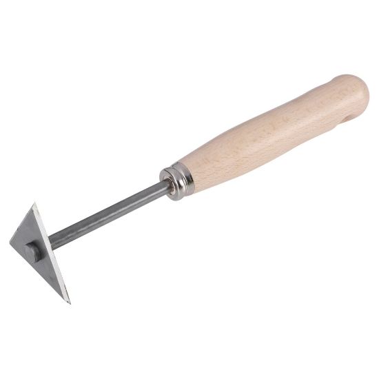 Afbeeldingen van COPENHAGEN PRO Driehoekschraper dun met FSC houten handvat 6CM