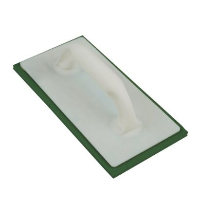 Afbeeldingen van MELKMEISJE Schuurbord kunststof groen rubber 280X140MM