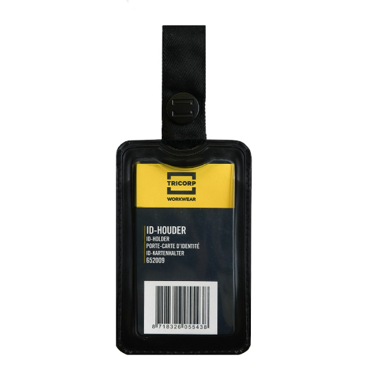 Afbeeldingen van TRICORP ID-houder 652009 zwart onesize