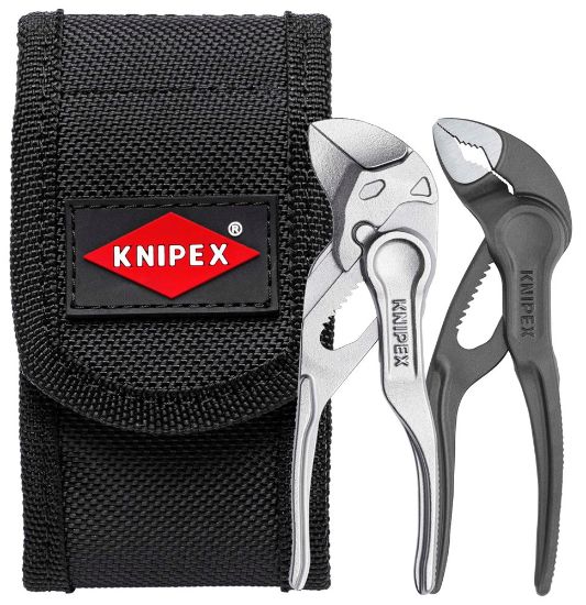 Afbeeldingen van KNIPEX Mini-tangenset XS riemtas 002072V04XS 2x