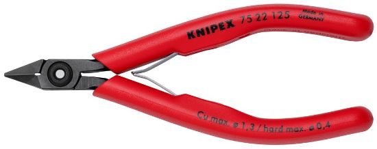 Afbeeldingen van KNIPEX Zijsnijtang elektro 7522125 DIN9654