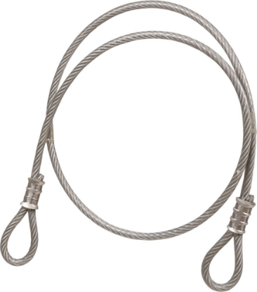 Afbeeldingen van KELFORT Slotkabel EV 8-10MM 180CM PVC 2-ogen 10CM