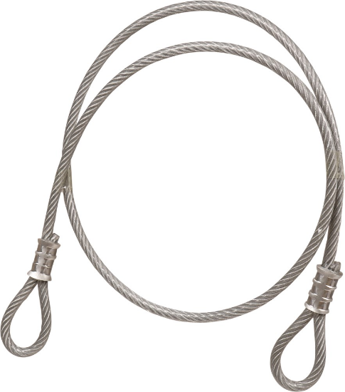 Afbeeldingen van KELFORT Slotkabel EV 8-10MM 180CM PVC 2-ogen 10CM