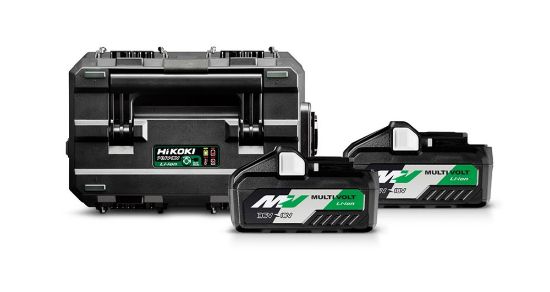 Afbeeldingen van HIKOKI Booster bundel B2 UC18YTSLWB2 bevat multilader UC18YTSL en 2x MV-B (36V 4,0Ah/18V 8,0Ah)