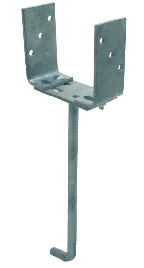 Afbeeldingen van GEBR. BODEGRAVEN Pergolasteun TV skinverpakking 310X50MM 110X60MM 60X5MM