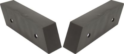 Afbeeldingen van KELFORT Afdekkap set zwart 1xL + 1xR Magnus trap