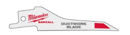 Afbeeldingen van MILWAUKEE Reciprozaagblad ventilatiekanalen 85MM 5x