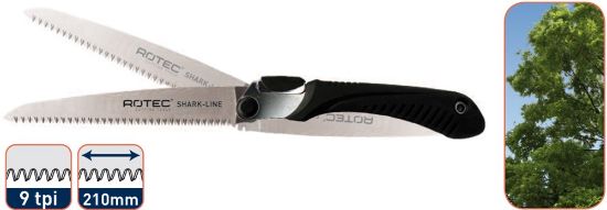 Afbeeldingen van ROTEC Klapzaag Shark-Line SL6 210MM 9T
