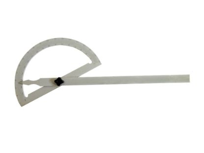 Afbeeldingen van Gradenboog 250x500mm matverchroomd